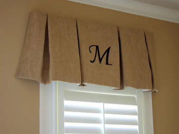 Burlap Curtains: Mma, ịdị mfe na nkasi obi na foto 35