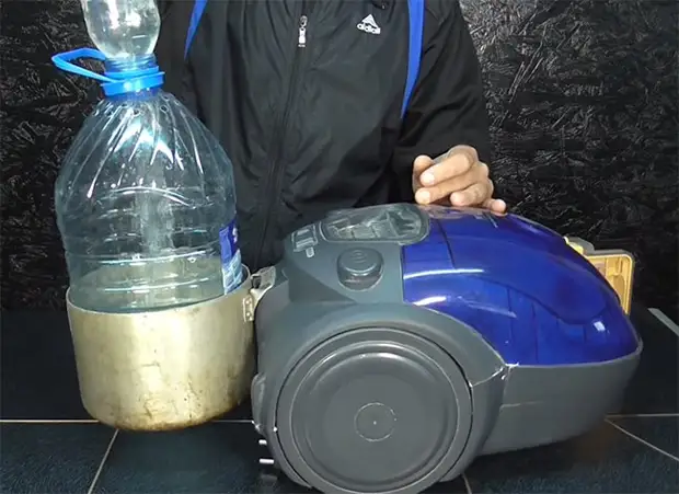 Aqua filter for vacuum cleaner with your own hands