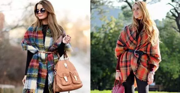 4 simpleng paraan maganda suot scarf plaid