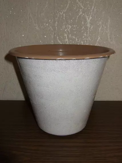 Transformação de um vaso vaso de flores