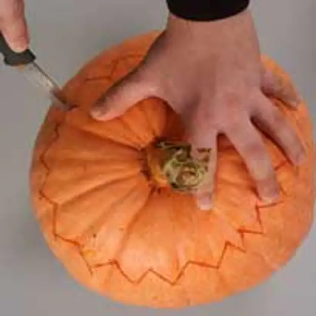 Linterna de calabaza de Halloween