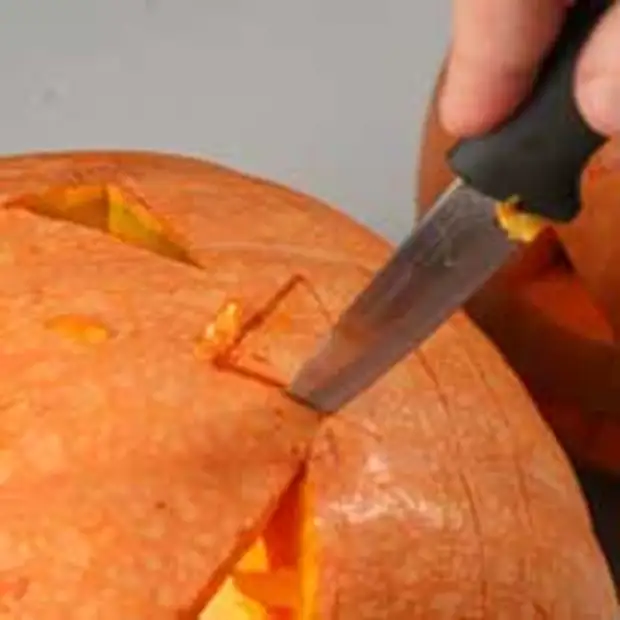 Linterna de calabaza de Halloween