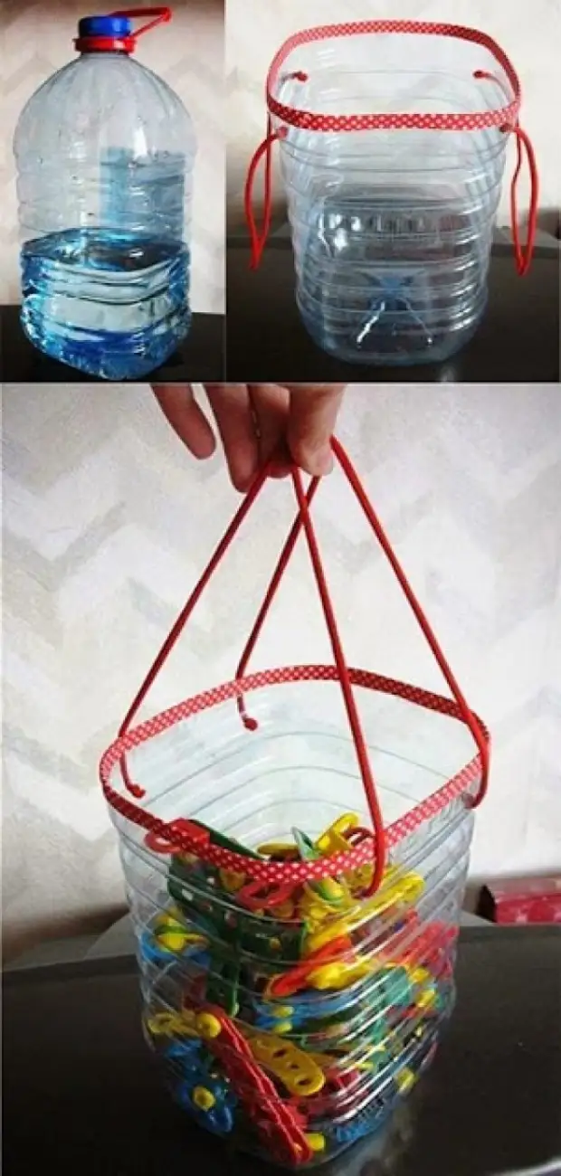 Interesting ideas from plastic bottles, recognizing which you stop throwing them away