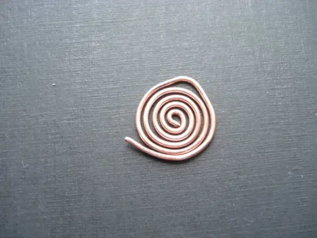Perhiasan ABC - bagaimana untuk membuat spiral dari wayar dan contoh penggunaannya