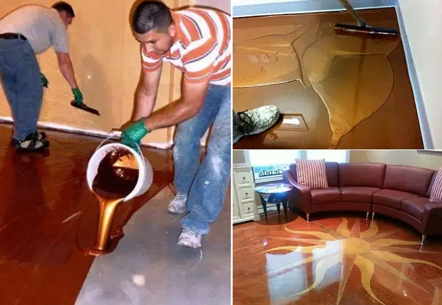 Epoxy floor covering with your own hands: master class