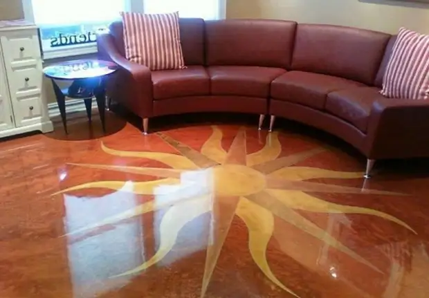 Epoxy Resin Chic Floor.