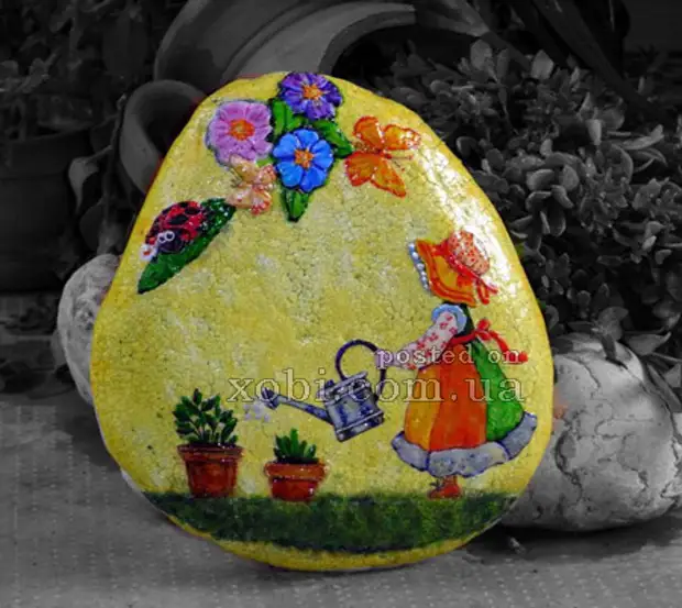 Decoupage дар сангҳо: Ғояҳо ва дарсҳои видеоӣ