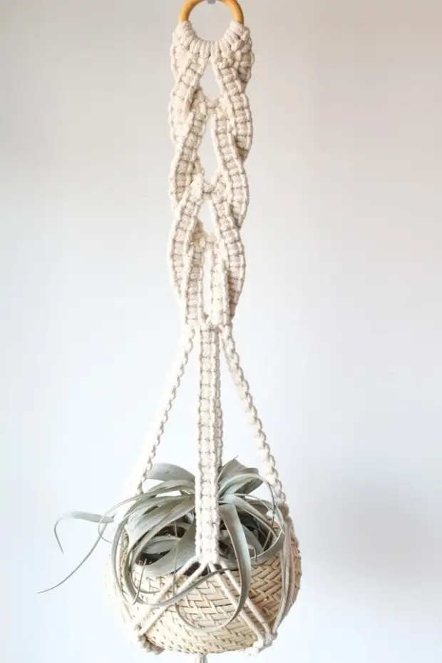 Macrame ni asiko: Awọn solusan ti ara