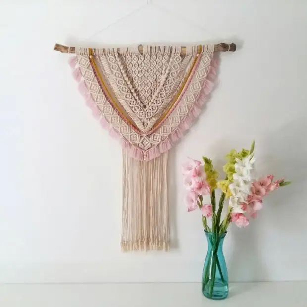 Macrame na oge a: Ihe ndozi di nma