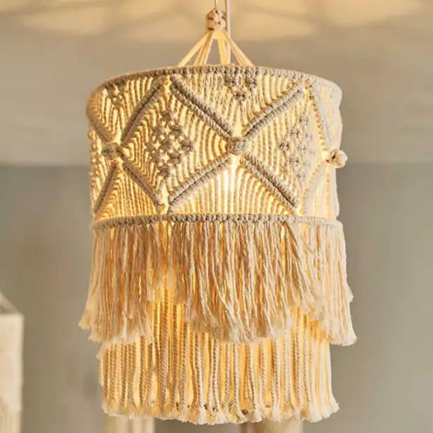 Macrame katika kisasa: Stylish Decor Solutions.