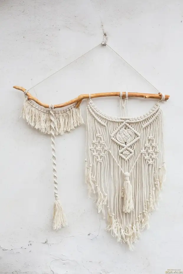 Macrame nyob rau hauv cov thawj coj: Stylish Decor daws teeb meem