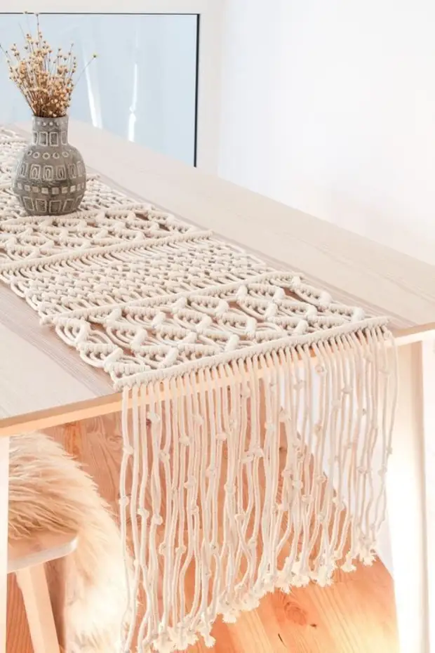 Macrame in contemporary: stylish decor solutions