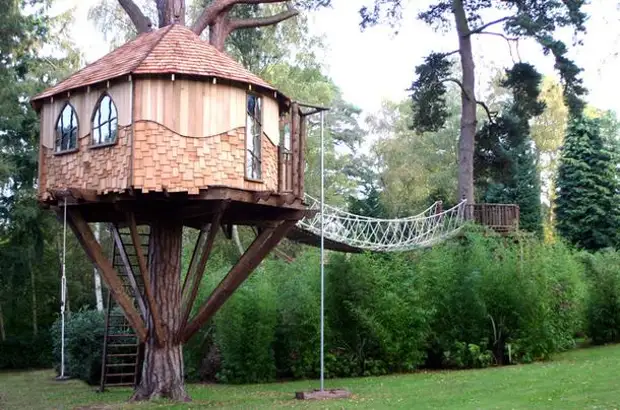 Casa su un albero che hai sognato l'infanzia