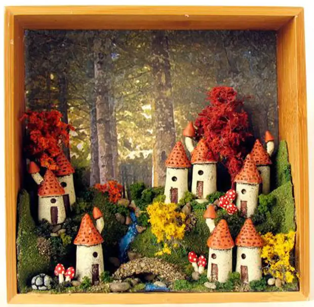 Favolose miniature per la decorazione domestica