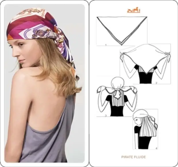 Hermes Scarf Bandana.