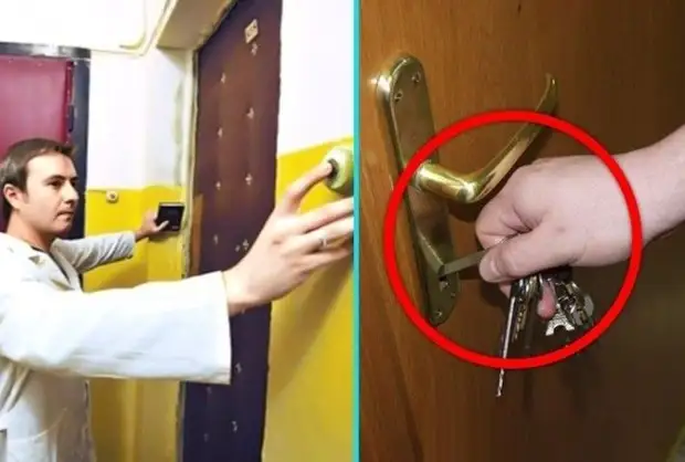 Itulah sebabnya pintu rumah di USSR dibuka sebagai tambahan, dan tidak ke luar