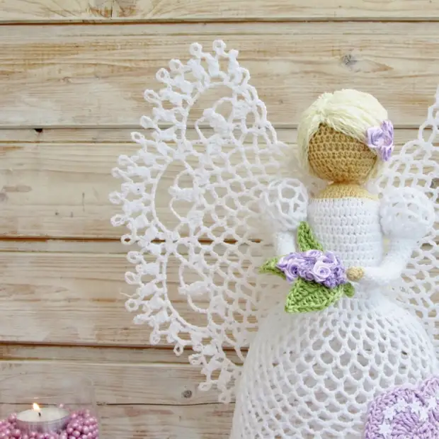 Awọn angẹli awọn angẹli ṣiṣi ti o dara julọ ti Crochet julọ