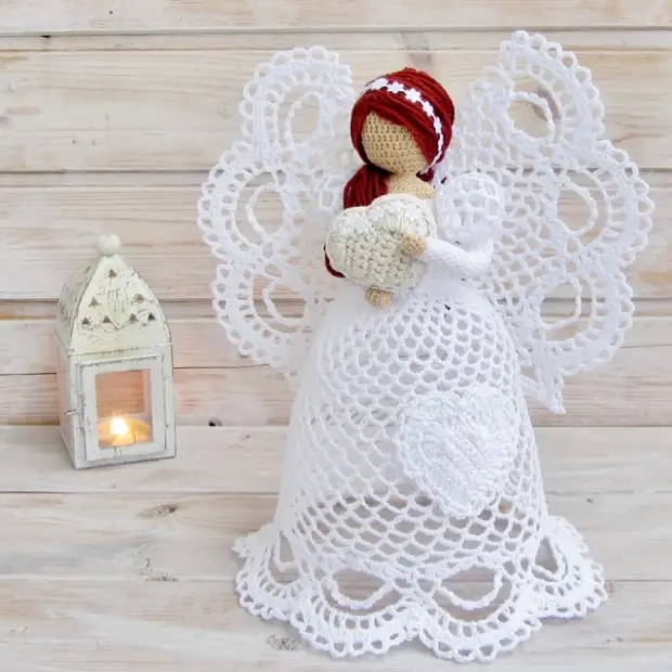 Awọn angẹli awọn angẹli ṣiṣi ti o dara julọ ti Crochet julọ