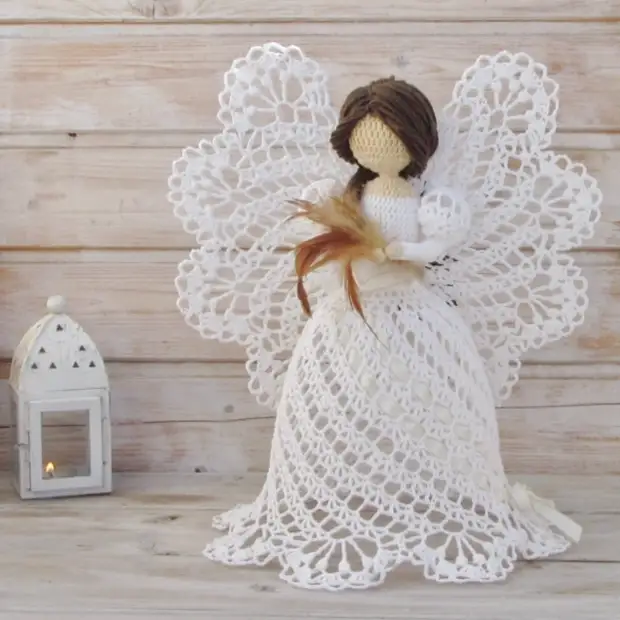 The Angels Angework ທີ່ສວຍງາມທີ່ສຸດ crochet