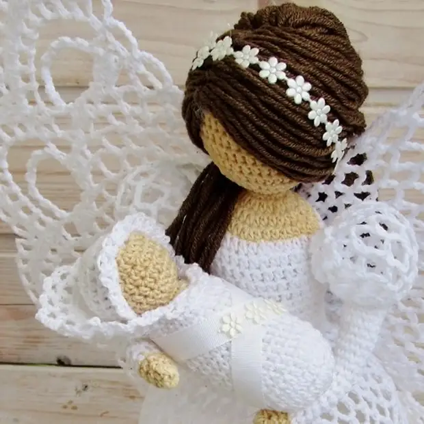 Openwork Angel Crochet