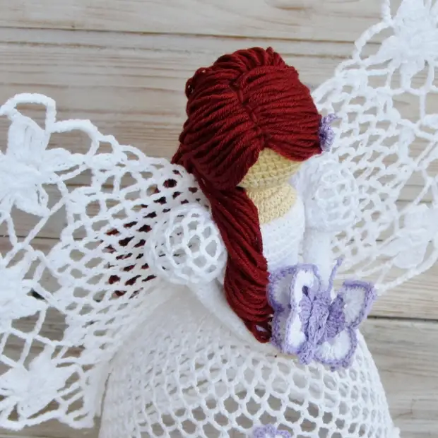 Awọn angẹli awọn angẹli ṣiṣi ti o dara julọ ti Crochet julọ