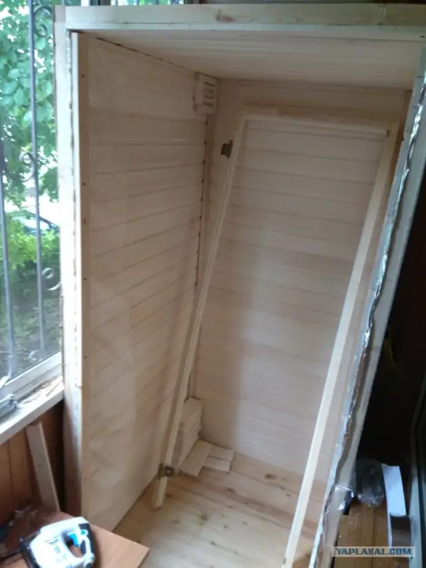 Erittäin vanha unelma: sauna huoneistossa