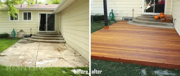 How to build a deck, flooring in the yard do it yourself