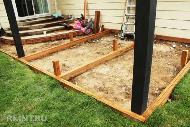 How to build a deck, flooring in the yard do it yourself