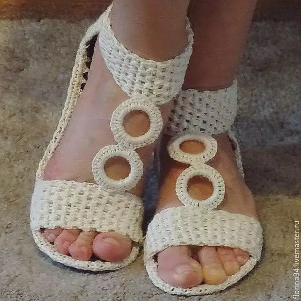 Crochet Sandals - Գեղեցկություն: