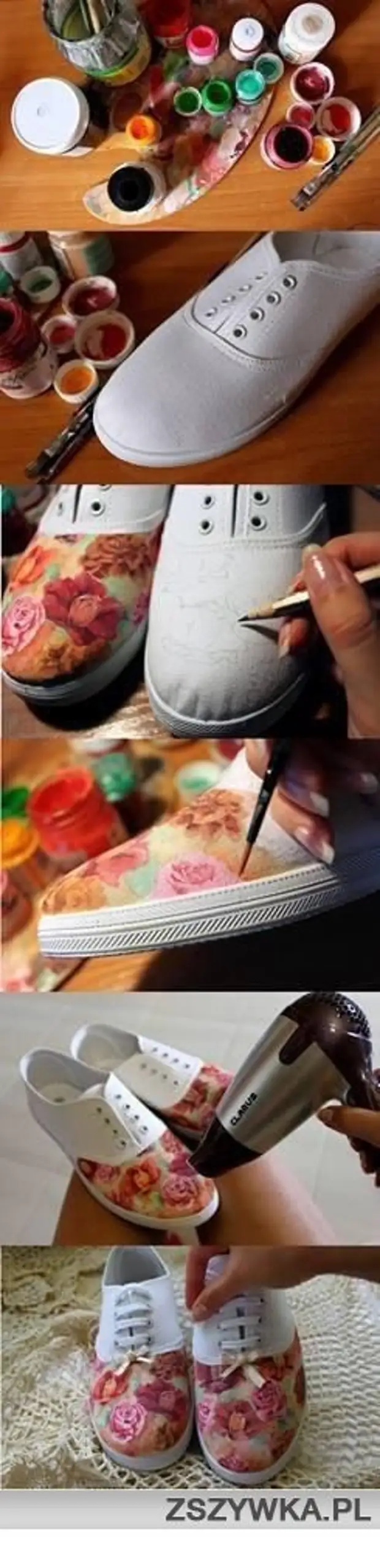 DIY malowane buty, naprawdę chcę to zrobić: