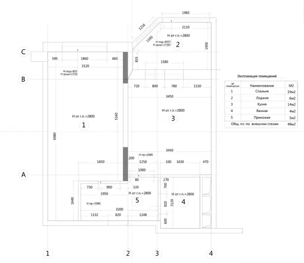 Wêne: Bi şêweyê, welat, klasîk, apartman, projeya hefteyê, Irina Nani, Ivan Turin - Wêne li ser emmyroom.ru