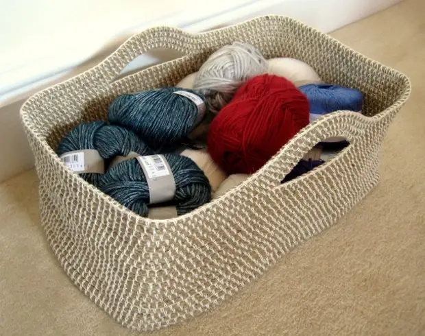 Coș de tricotat configurabil