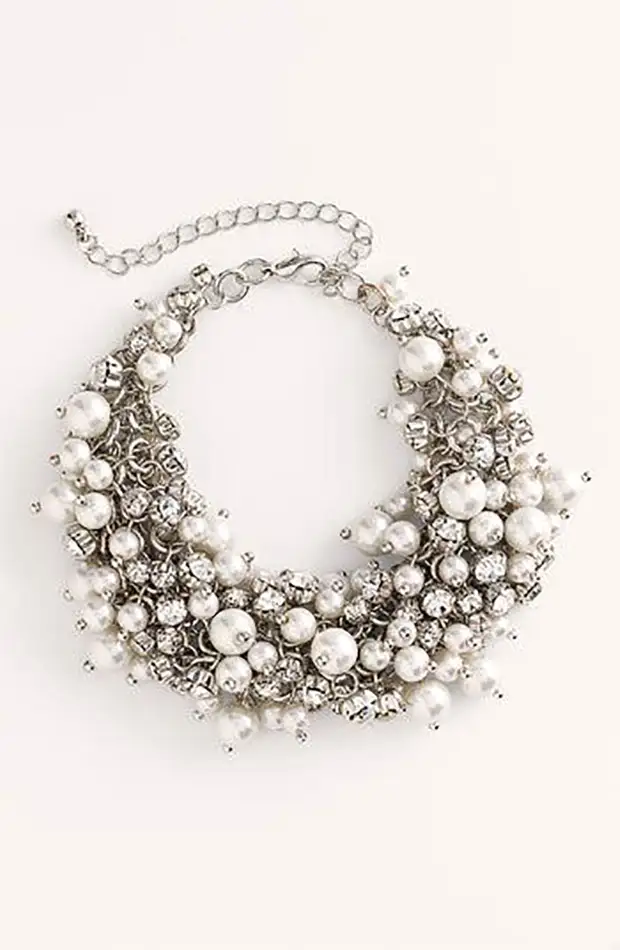 Gradient oergong fan Pearl Beads