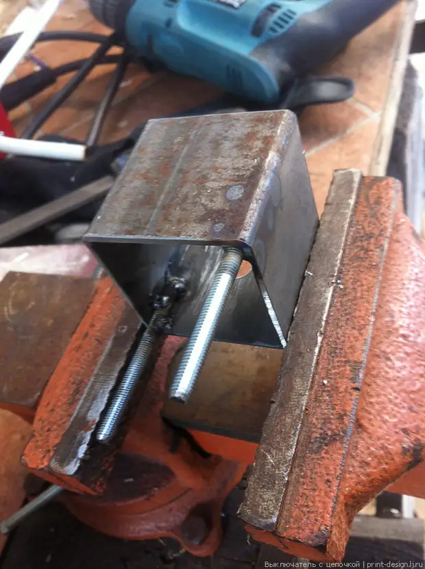Växla EUI-kedjans dragkedjor Takväggmonterad metall gjord av metall DIY