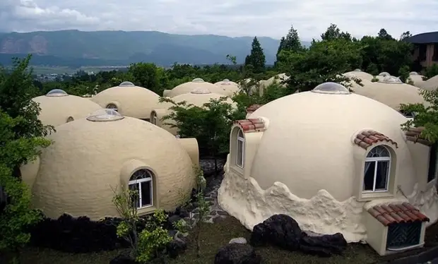 Japonci so začeli graditi hiše iz ... Pena hiša, pena, popravila, gradbeništvo, japonski