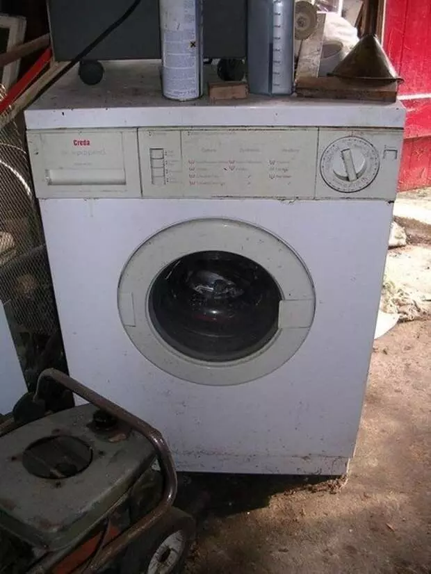 Ano ang dapat gawin mula sa lumang washing machine