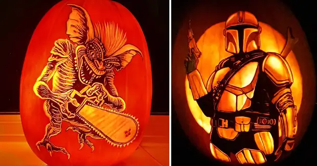 How to cut a cool pumpkin to halloween do it yourself
