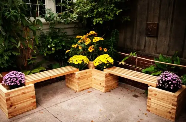 7 non-standard options, how do it yourself make benches for giving or house