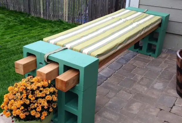 7 non-standard options, how do it yourself make benches for giving or house
