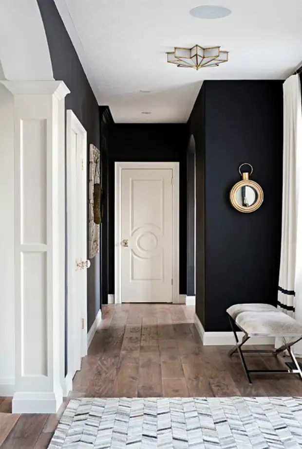 Hall in Black.