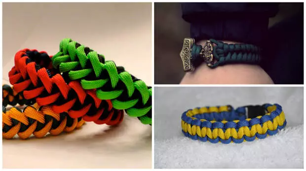 Paracord armbanden die elk kunnen weven