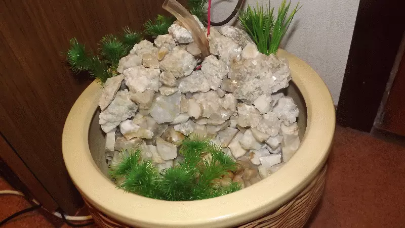 Waterfall in the pot