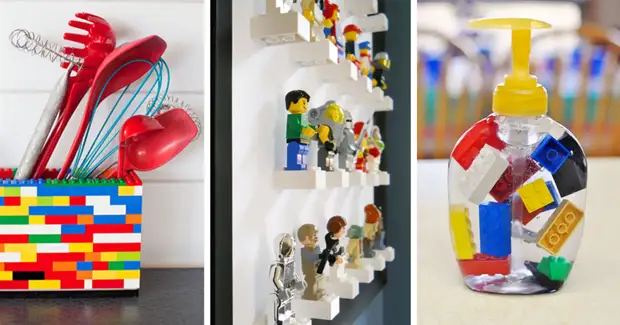 Dômyselné spôsoby, ako používať Lego! Brilantné tipy, dizajnér, lego