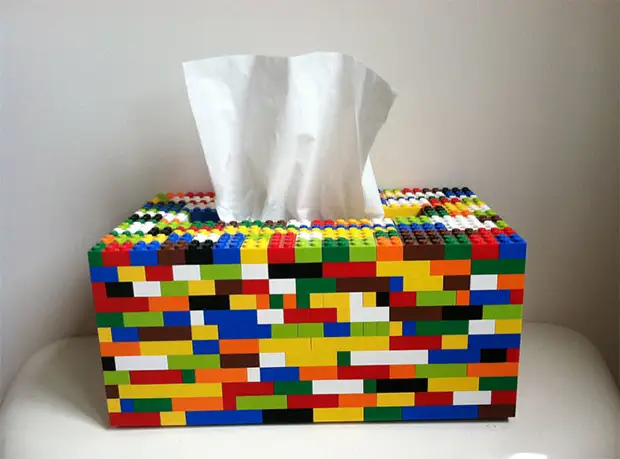 Box of Osobní ubrousky brilantní tipy, návrhář, lego