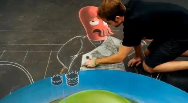 Nous faisons 3D dessin avec vos propres mains (57 photos)