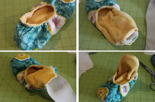 how to sew home slippers do it yourself