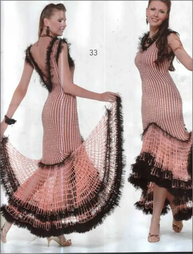 Modelos elegantes de Anna Vititiny, crocheted