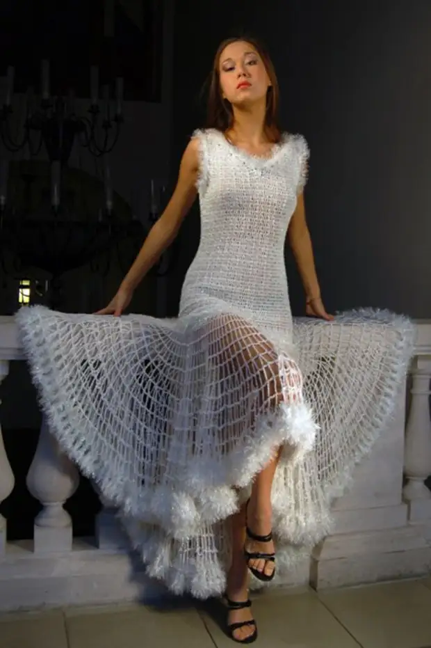 Modelos elegantes de Anna Vititiny, crocheted