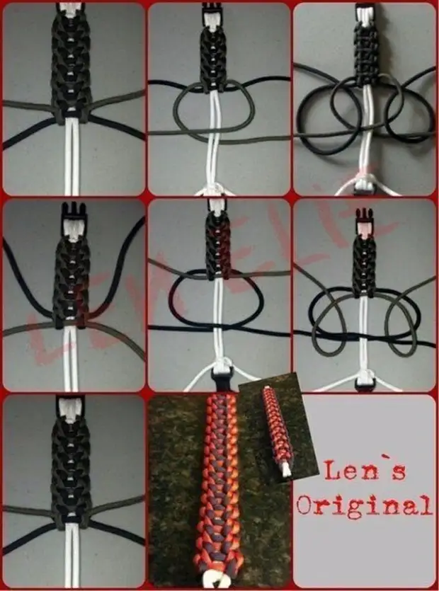 Weaving Technique Macrame - Tíska bracelestics verður!