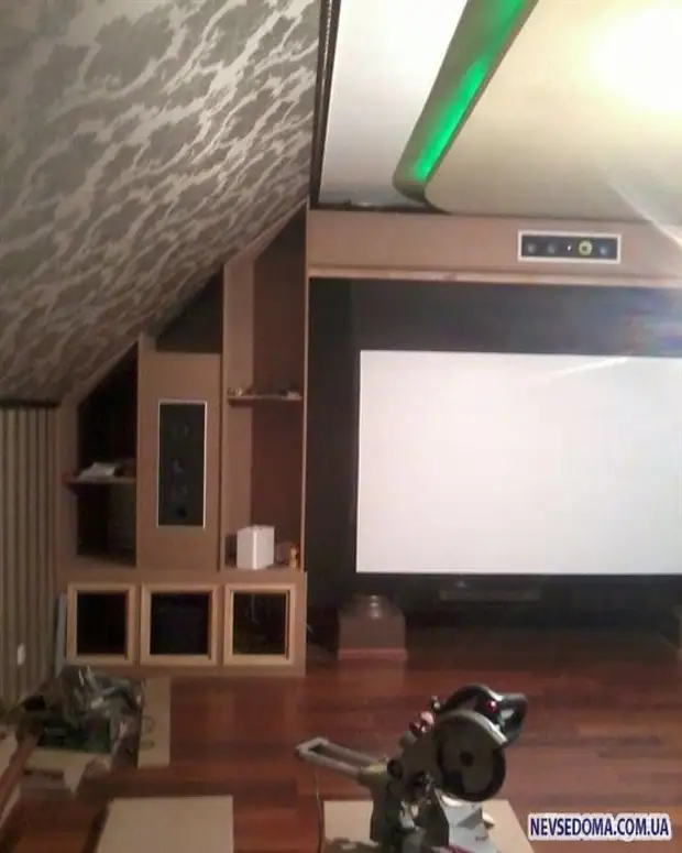 We build a home cinema with your own hands (25 photos)